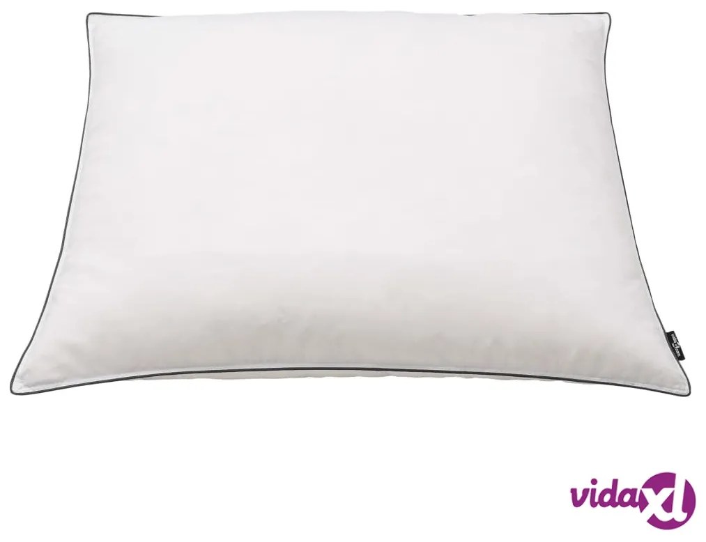 vidaXL Cuscini 2 pz in Mix di Piume 70x60 cm Bianchi