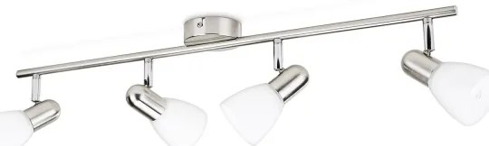 Philips Massive 50234/17/E7 - Faretto BURLAP 4xE14/40W cromo opaco