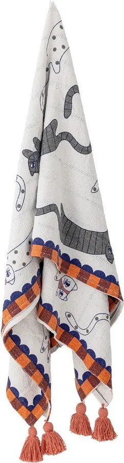 Coperta in misto cotone 130x155 cm Missy – Bloomingville