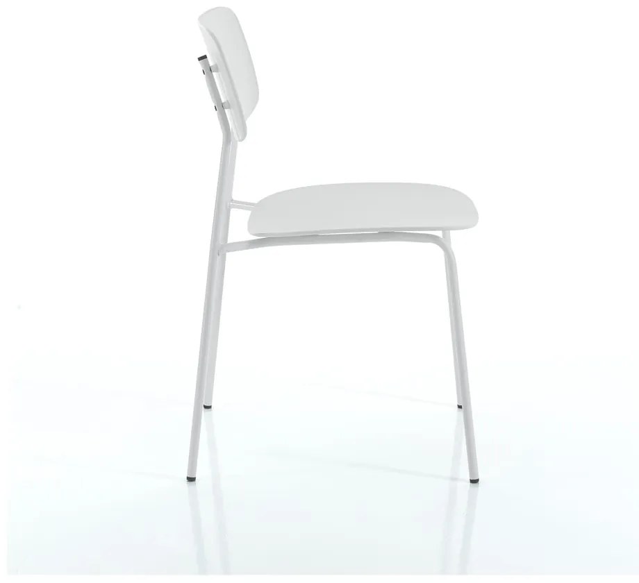 Sedie da pranzo bianche in un set di 2 Primary - Tomasucci