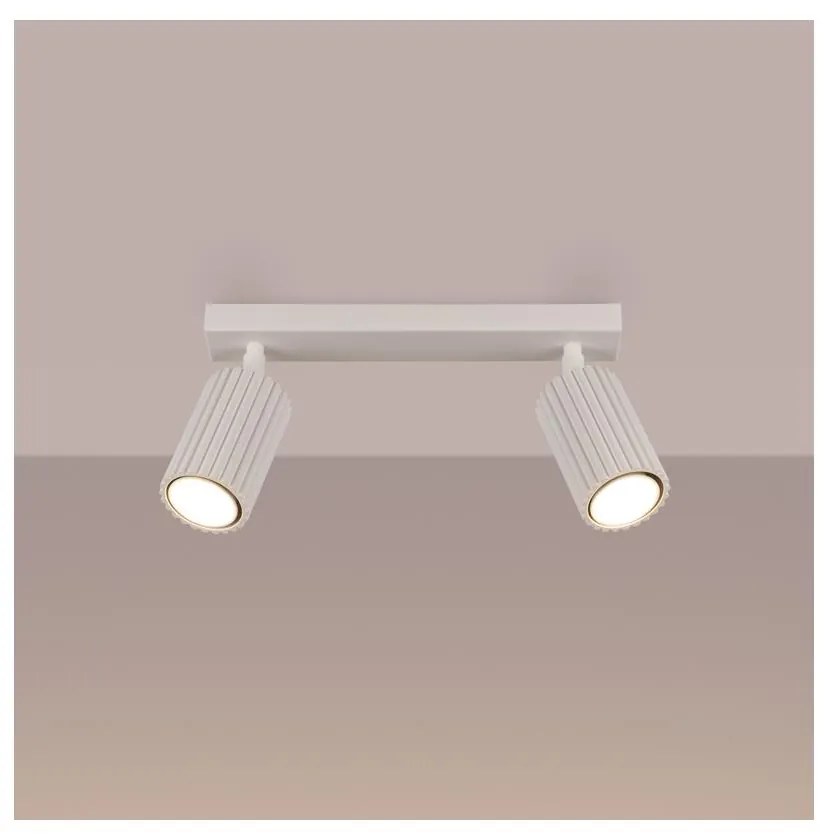 Brilagi - Faretto CRESTO 2xGU10/10W/230V color crema