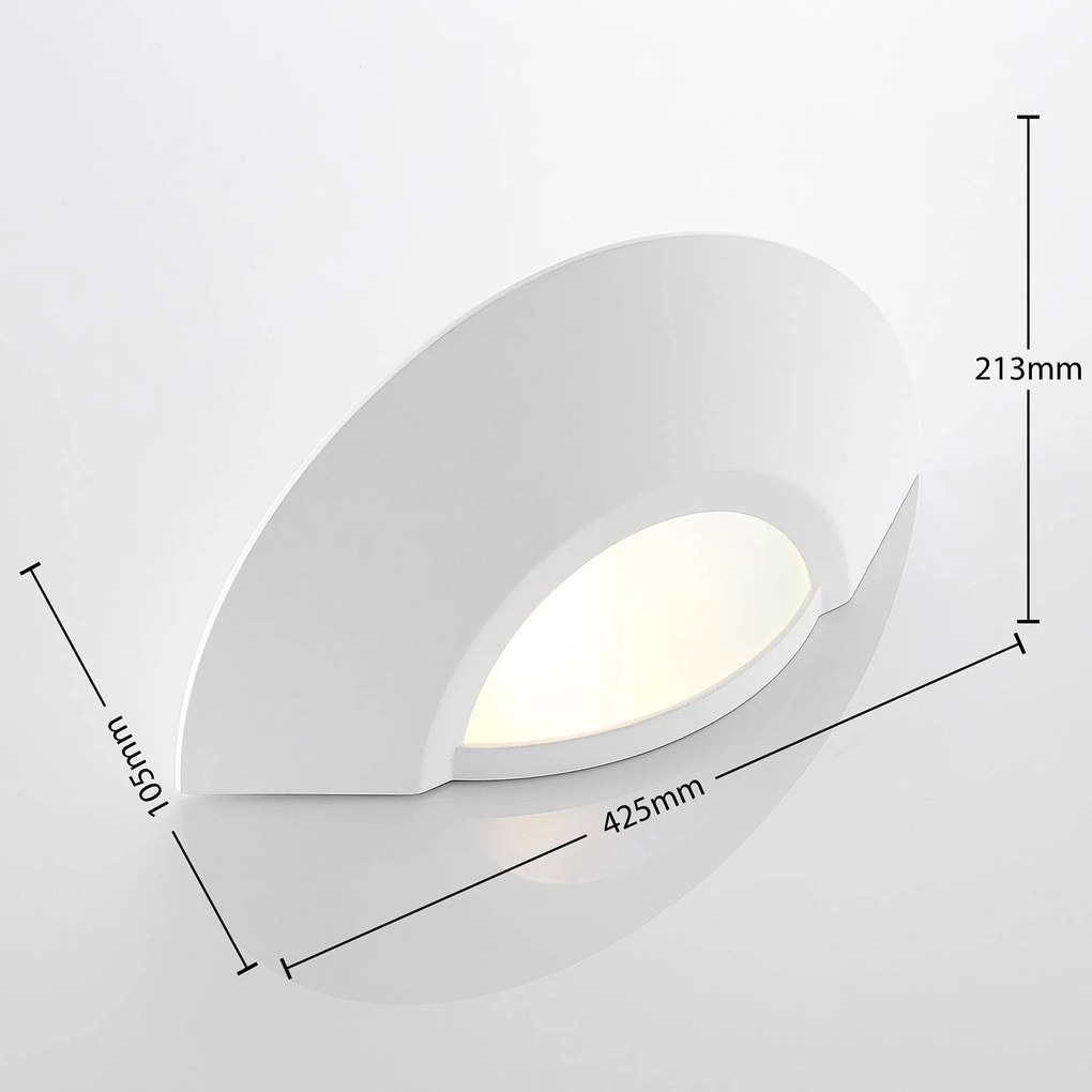 Lucande Wilka applique di gesso