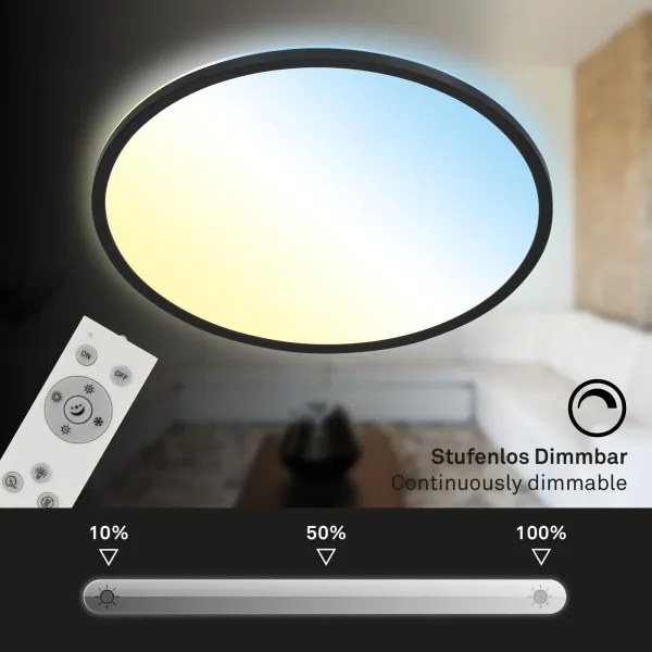 Brilo - Plafoniera LED dimmerabile SLIM LED/31W/230V 2700-6500K + +TC
