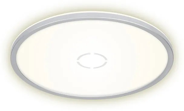 Plafoniera LED Free Ø 42 cm argento IP20 bianco naturale, 3000 lumen