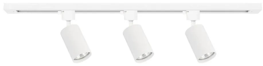 Faretto per sistema a binario TIGER 3xGU10/10W/230V bianco