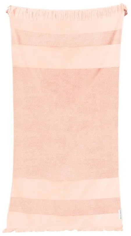 Telo mare in cotone rosa, 175 x 90 cm Summer Stripe - Sunnylife