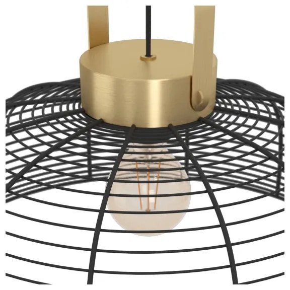 Eglo 43964 - Lampadario a sospensione con filo ROUNDHAM 1xE27/40W/230V diametro 45 cm