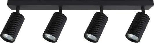 Brilagi - Faretto LED RGBW dimmerabile SELE MODERN 4xGU10/4,8W/230V nero