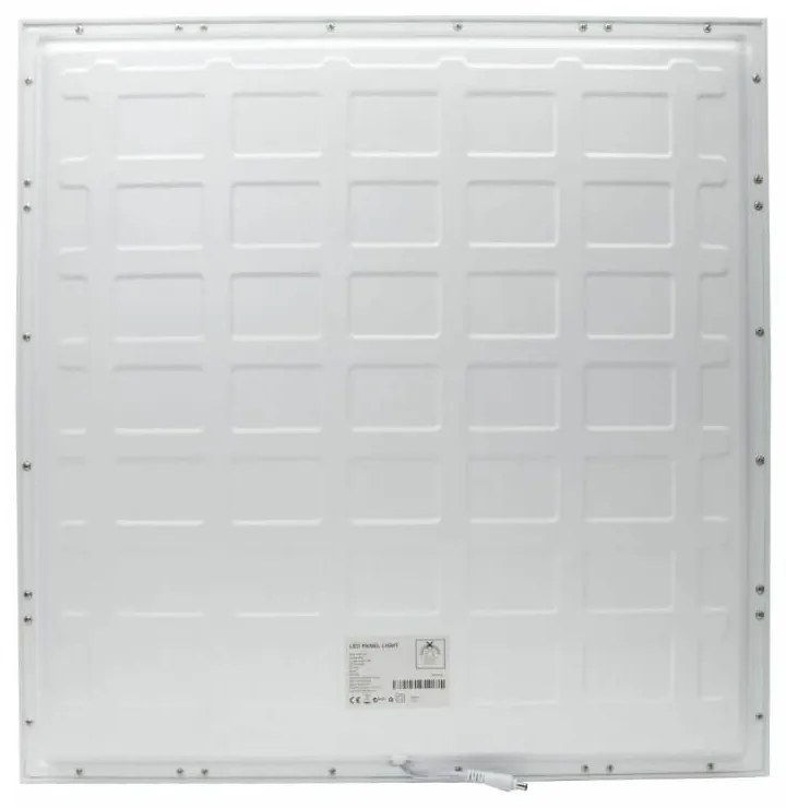 Pannello LED 60x60 40W, IP40, 110lm/W, No Flickering, CLASSE II Colore  Bianco Caldo 2.700K