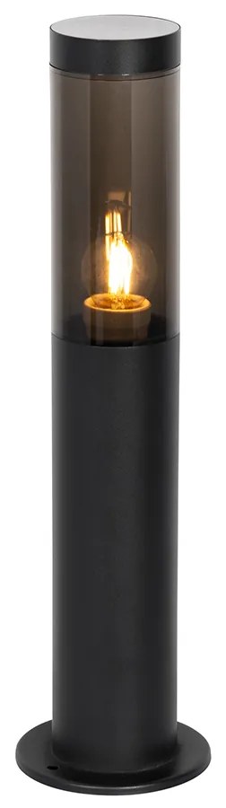 Lampada da palo moderna per esterni nera 45 cm IP44 - Rox