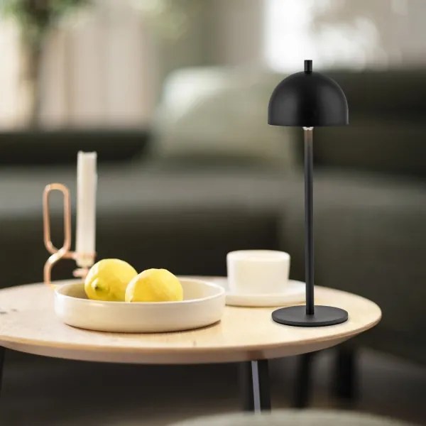 Schöner Wohnen 19244-18 - lampada da tavolo a LED dimmerabile BELLIS LED/2,5W/5V IP54 nero