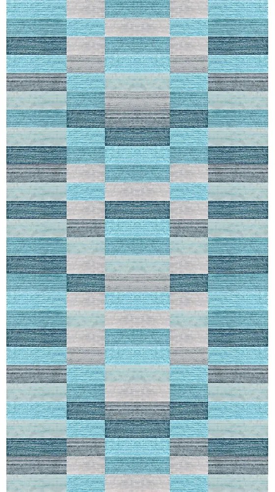 Tappeto blu lavabile 50x80 cm Hali – Vitaus