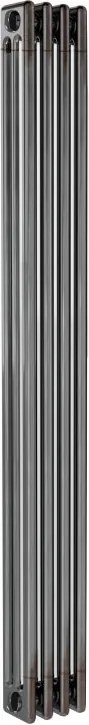 Termosifone in acciaio tubolare 3 colonne 4 elementi interasse 1735 mm ERCOS Comby grigio