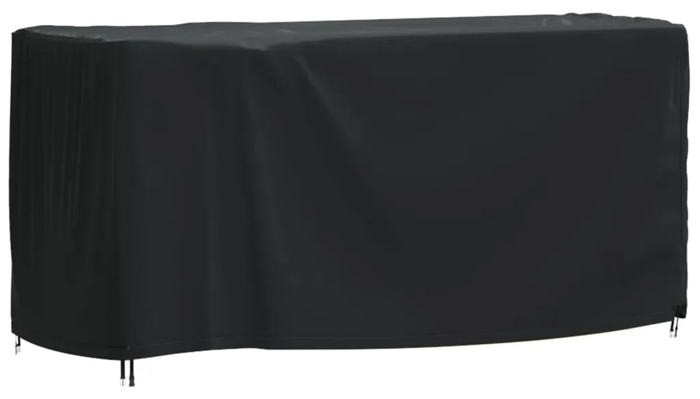 Copertura Mobili Giardino Nera 180x70x90cm Impermeabile 420d /