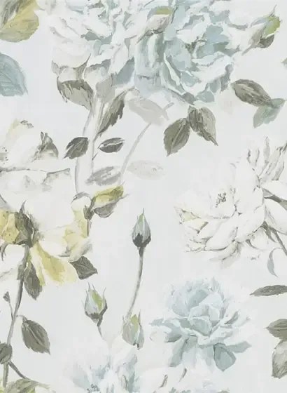 Designers Guild Carta da parati Couture Rose - Duck Egg
