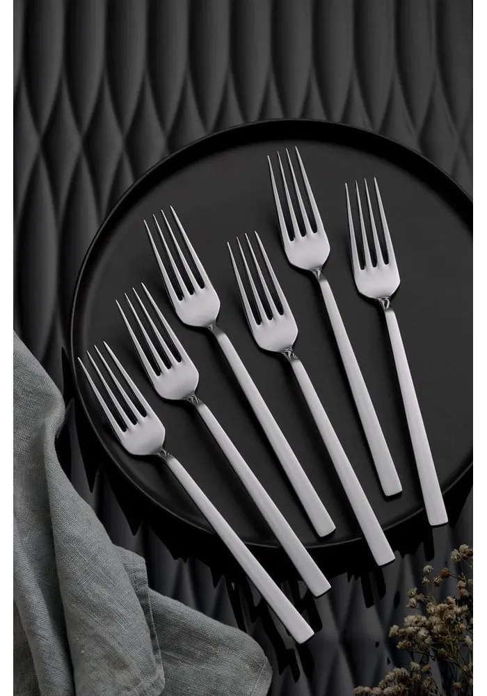 Posate argentate in acciaio inox 36 pz – Hermia