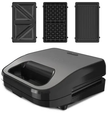 Piastra Grill Elettrica Black  Decker BXSA754 Nero