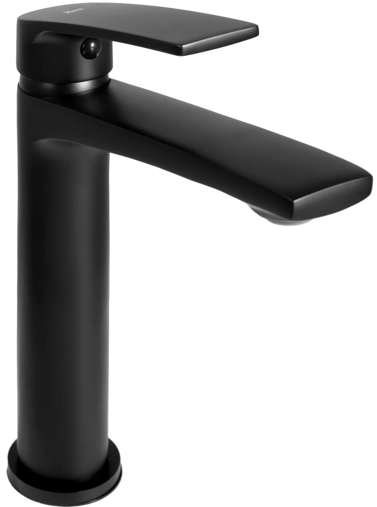 Rubinetto da lavabo Rea Luppo Black Low