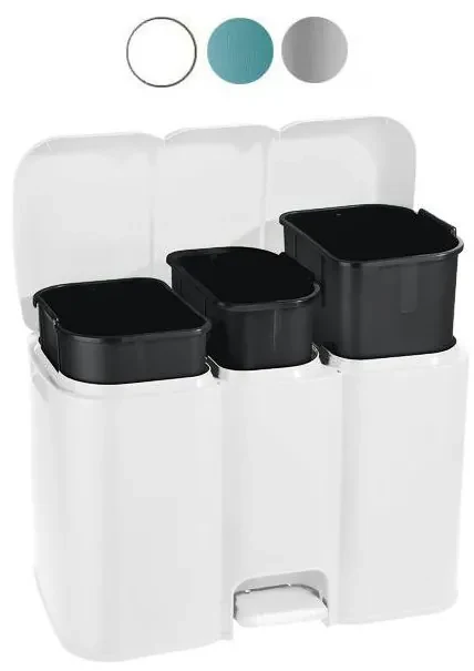 Set Di 2 Pattumiere Per Frigorifero Frigidaire – Trasparenti/Bianche – Ricambio OEM 240356402 - Foto 5