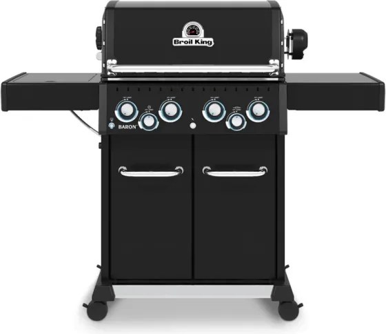 Broil King Baron 490 IR Shadow Barbecue A Gas Con Girarrosto