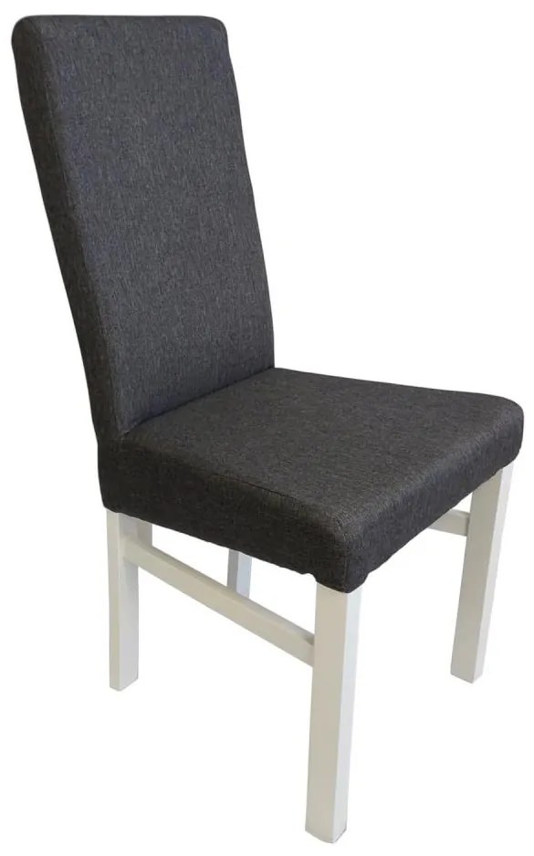 Sedia da pranzo ALISON grigio/bianco