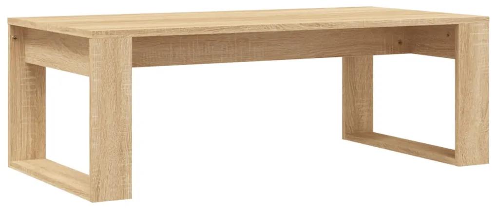 Tavolino da Salotto Rovere Sonoma 102x50x35cm Legno Multistrato