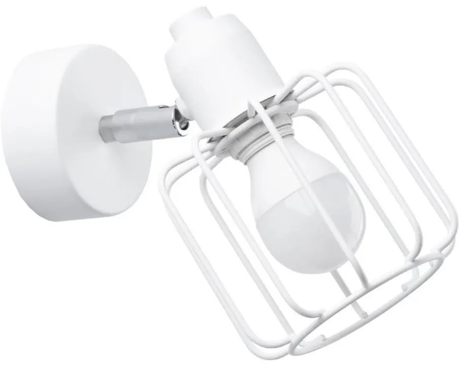 Sollux SL.1111 - Lampada da parete BELUCI 1xE14/40W/230V bianco