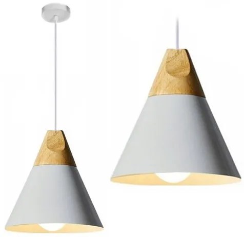 Lampada da soffitto SCANDI C Grigia