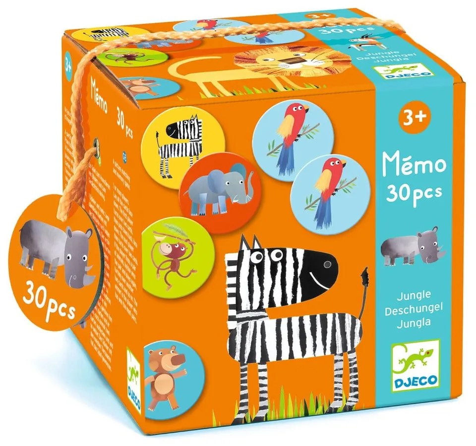 Gioco di memoria per bambini Memo Jungle - Djeco