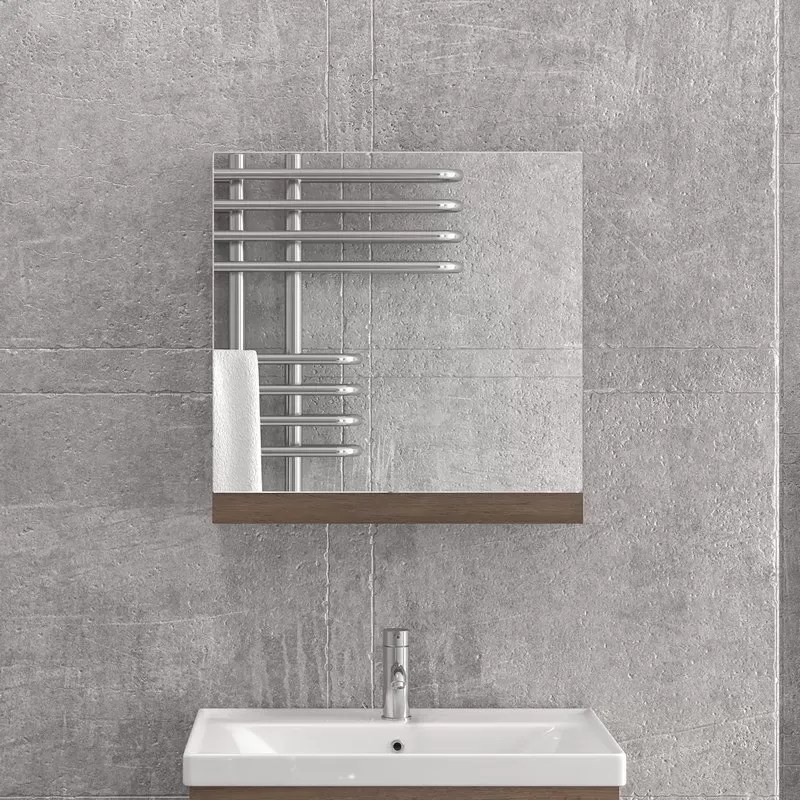 Specchio bagno contenitore da 60 cm con un'anta NEL-60 - KAMALU