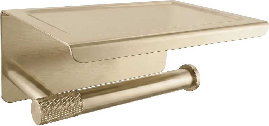 Portarotolo con ripiano 6613 Modern Gold Brush