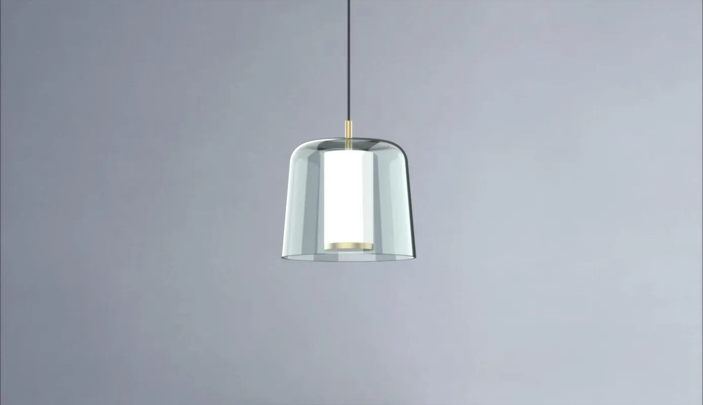 Lampadario Moderno Frieda oro paralume oro G9 MILOOX