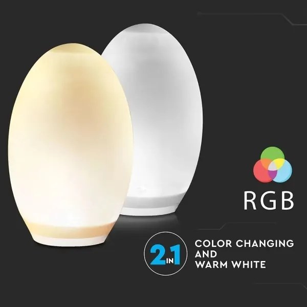 Lampada solare decorativa LED RGB 0,2W/1xAA IP44 500 mAh