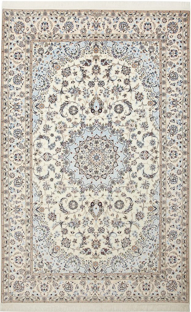 Nain Tappeto 250 x 160 Beige (Iran) Annodato A Mano