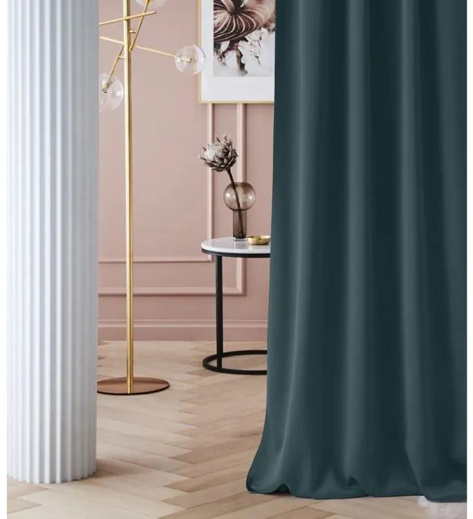 Bellissima tenda oscurante alla moda color verde petrolio 140 x 280 cm