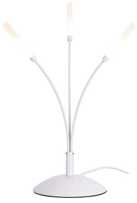 Lampada da tavolo LED design Sole bianco 270 LUMEN