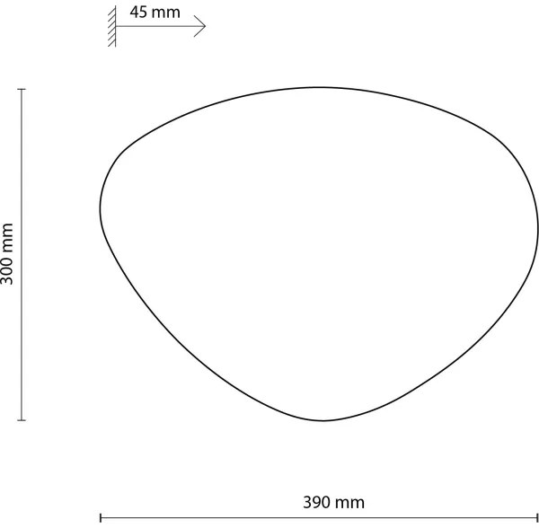 Applique STONE 2xG9/8W/230V 30x39 cm verde