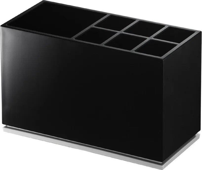 Portaspazzolino verticale nero in plastica Mist – YAMAZAKI