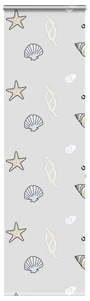 Tenda A Rullo Per Doccia Cassonetto 60x240 Cm Larghezza Tessuto /
