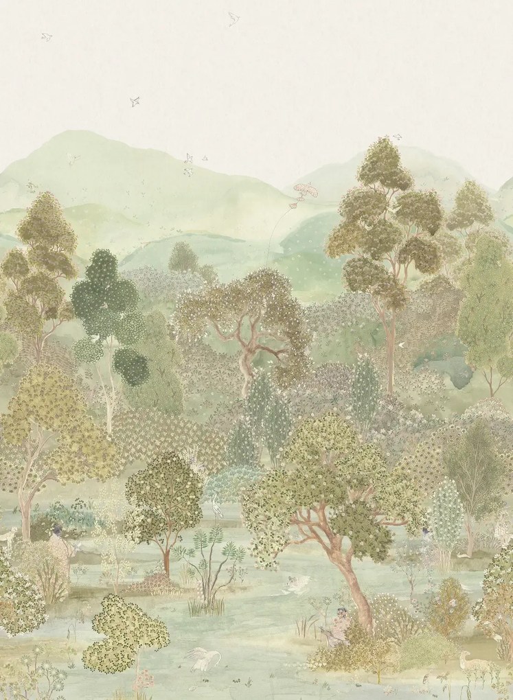 Zoffany Carta da parati panoramica Lost Lands - Mineral