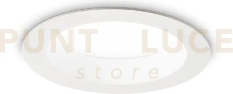 Basic faretto da incasso led 3000k 15w 87° 1550 lm  bianco d.14,4cm