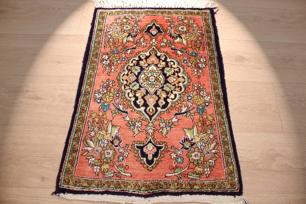 Ghom Tappeto persiano 50x80 (Iran) Annodato A Mano