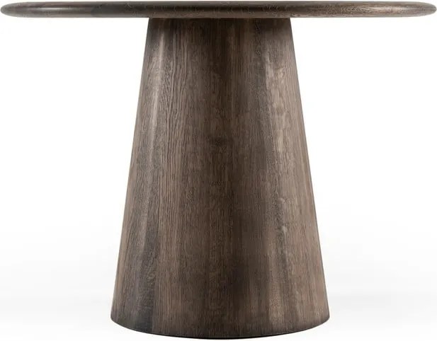 Tavolino rotondo in rovere massiccio ø 55 cm Mushroom – Gazzda