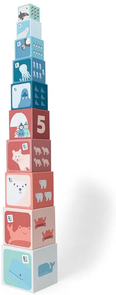 Piramide impilabile - numeri