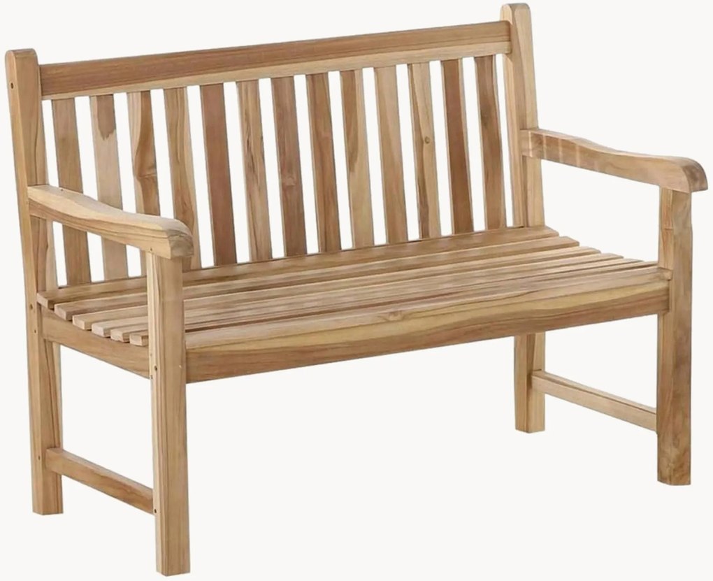 Panca da giardino 2 posti in legno di teak Java