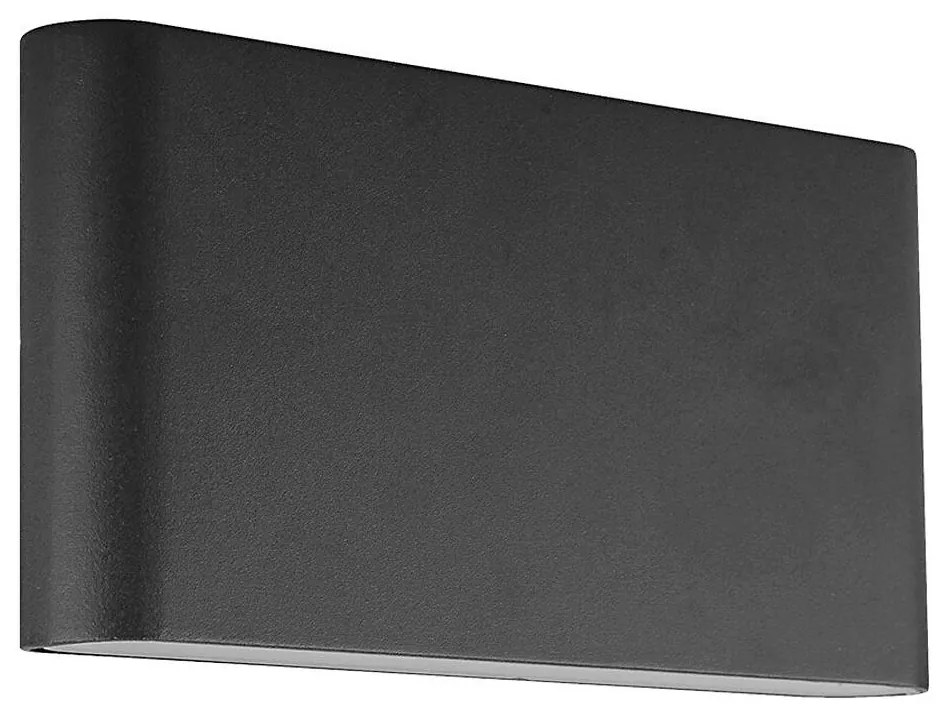 Prezent 31318 - Applique a LED da esterno MAER 2xLED/5W/230V IP44 nero