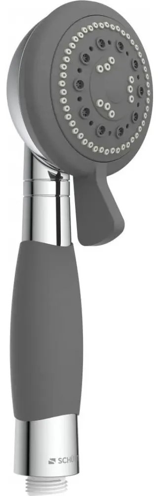 Schütte 60971 - Doccetta a mano VITAL, finitura cromo lucido/grigio