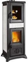 la nordica stufa a legna gemma forno col. elegance bianco infinity vit53883