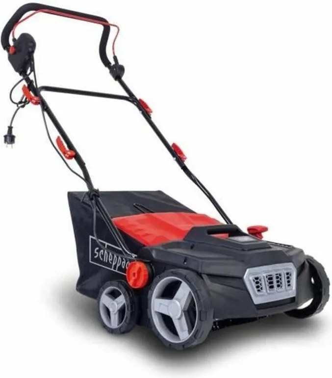 Scheppach ELS1800 spazzatrice nera 38 cm larghezza di lavoro