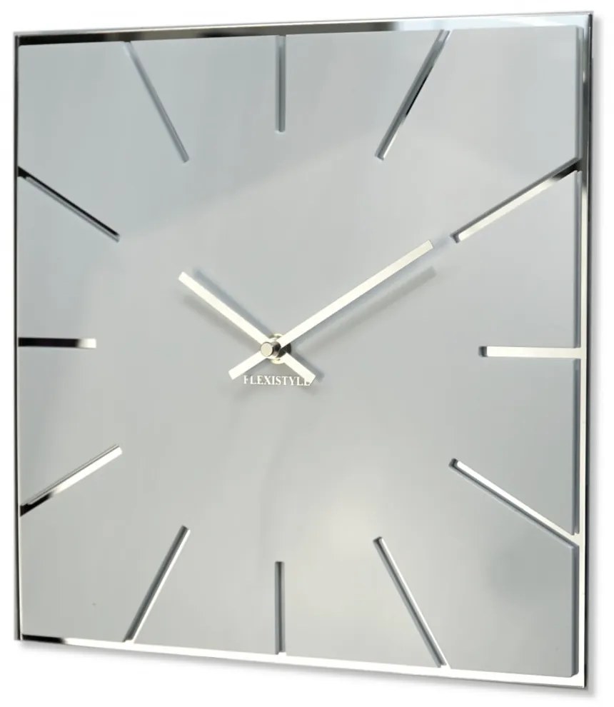 Orologio quadrato bianco